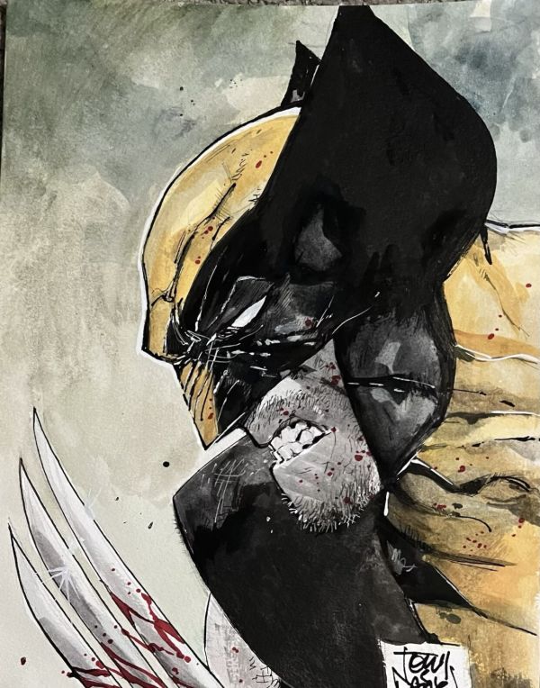 Image for Tony Daniel Wolverine Watercolors