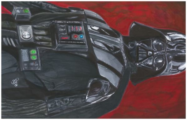 Image for Darth Vader Original Art by Shawn Howe