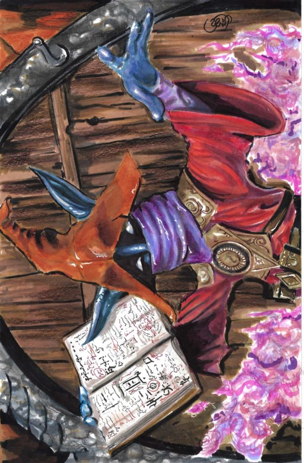 Image for Orko Original Illustration 11x17 by Shawn Howe