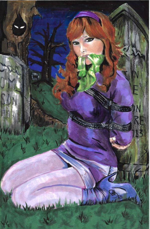 Image for Daphne Graveyard Illustration
