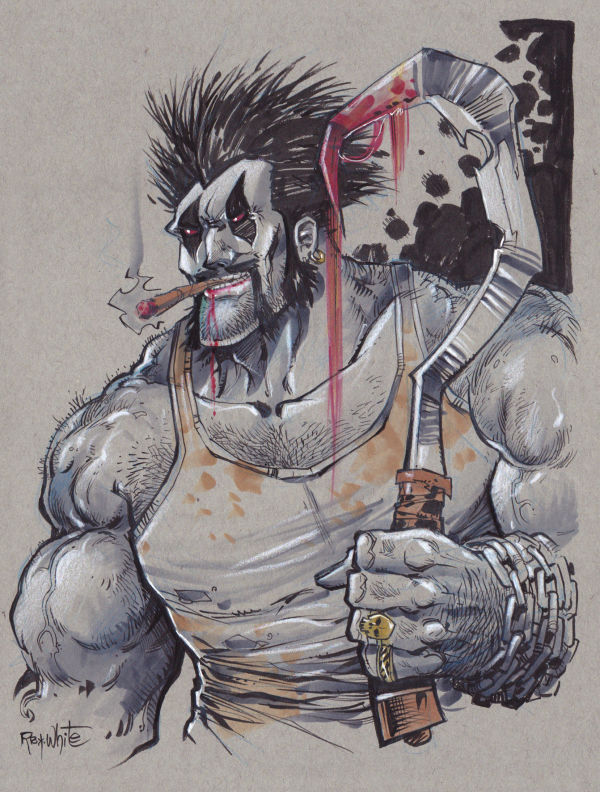 Image for Lobo 9x12 Art