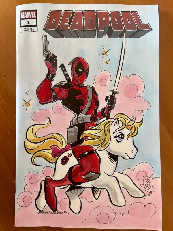Image for Deadpool and My Little Pony Sketch Cover 