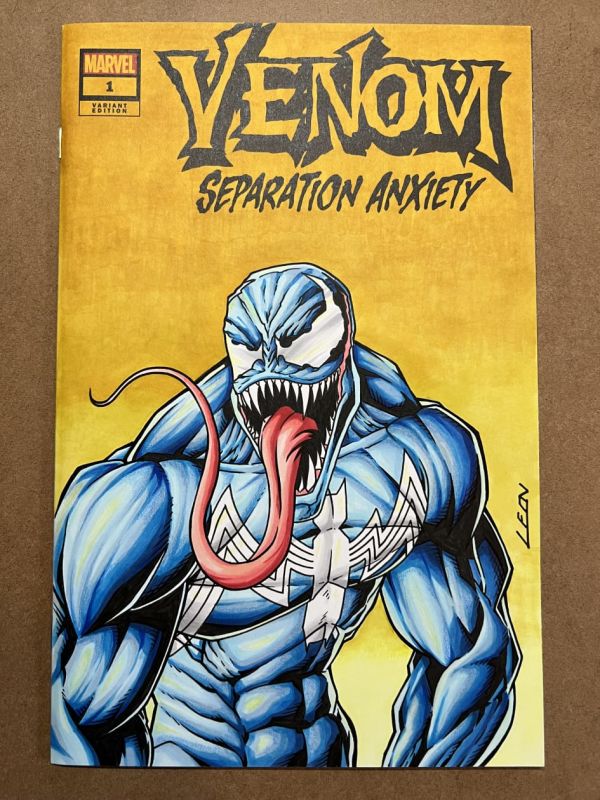 Image for Venom Separation Anxiety Sketch Cover