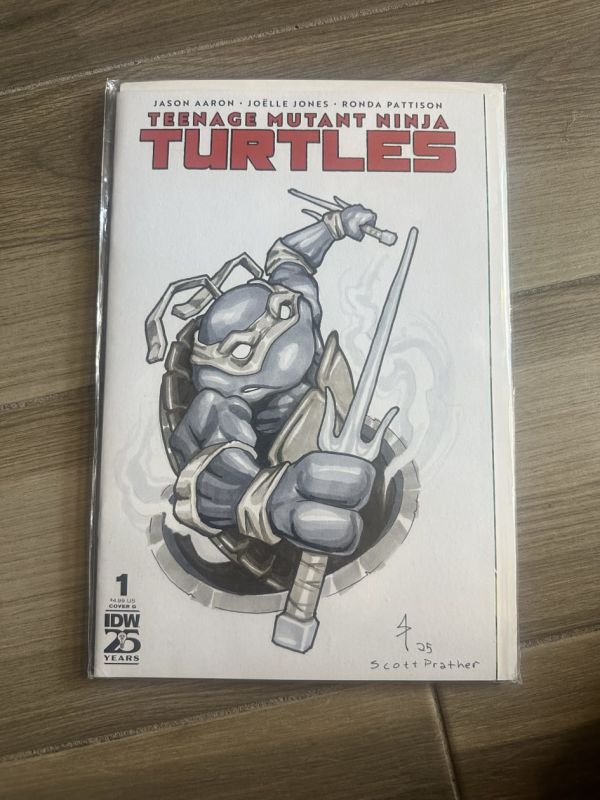 Image for Teenage Mutant Ninja Turtles Sketch Cover