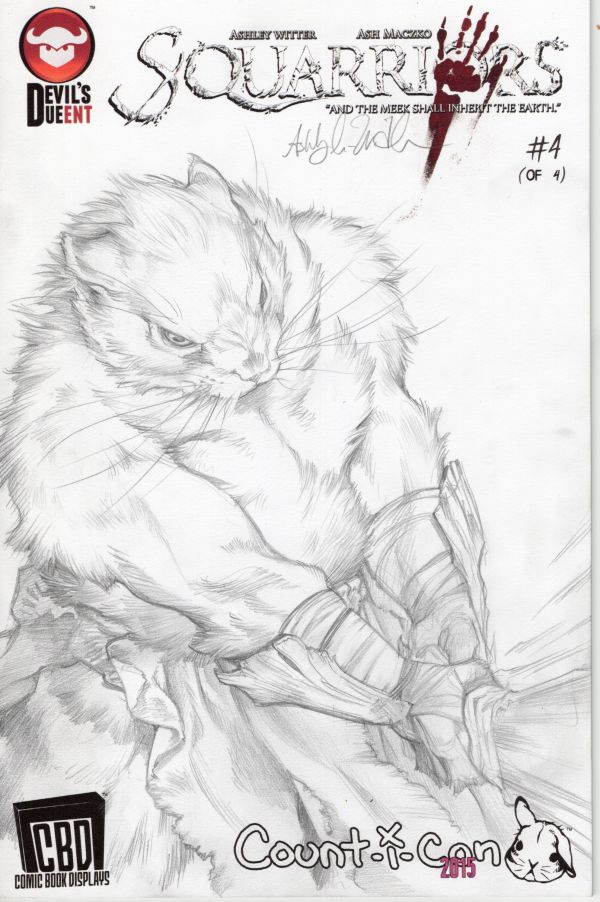 Image for Squarriors #4 Sketch Cover