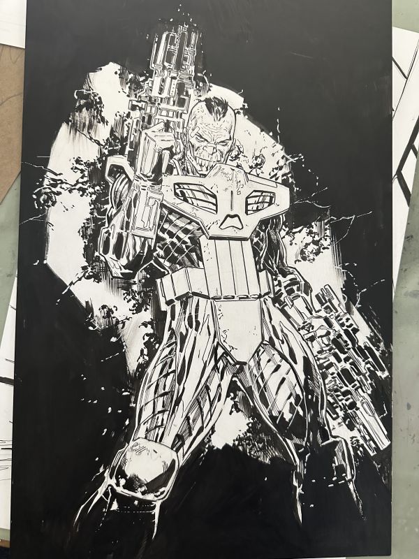 Image for Original Cover - Spider-Man 2099 Dark Genesis #4 by Ken Lashley