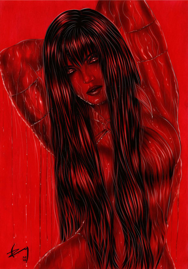 Image for Vampirella - By Denn C. Mendes