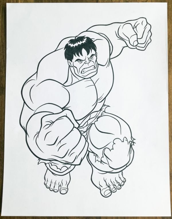 Image for HULK 2 - *official* Marvel licensing artwork by Tim Levins