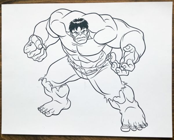 Image for HULK 3 - *official* Marvel licensing artwork by Tim Levins