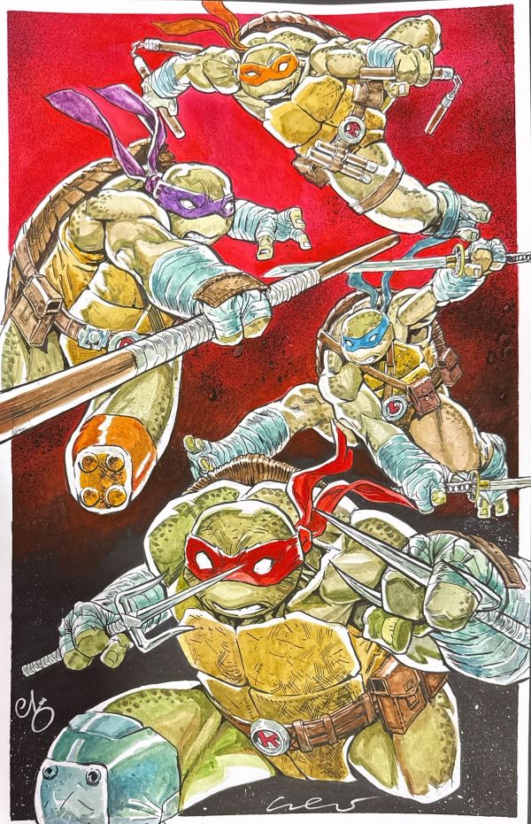 Image for Teenage Mutant Ninja Turtles Signed Commission