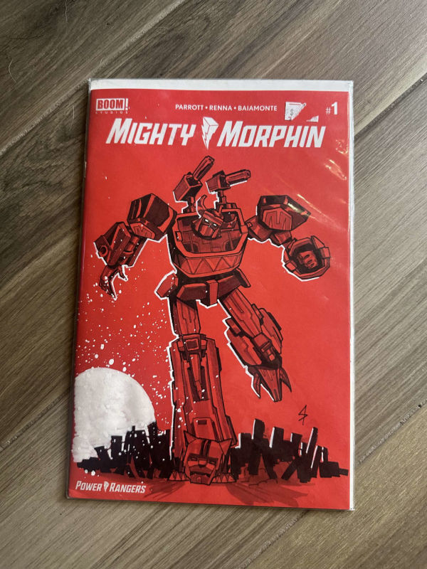 Image for Mighty Morphin #1 Sketch Cover