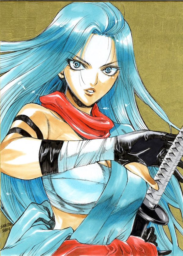 Image for Psylocke Shikishi by Satoshi Shiki
