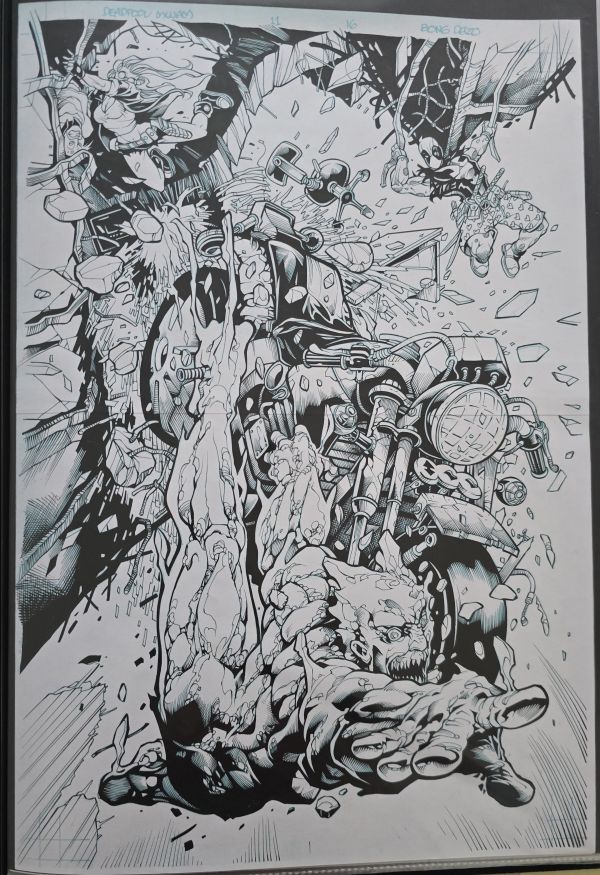 Image for Deadpool Merc With A Mouth #11 Page 16 Art by Bong Dazo