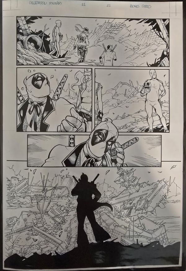 Image for Deadpool Merc With A Mouth #11 Page 21 by Bong Dazo