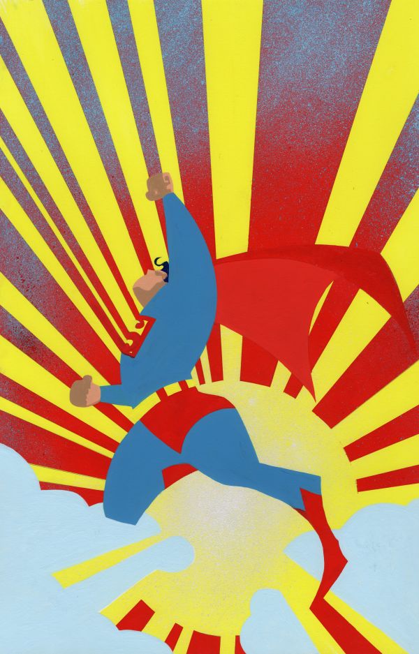Image for Superman Modernist Pin Up