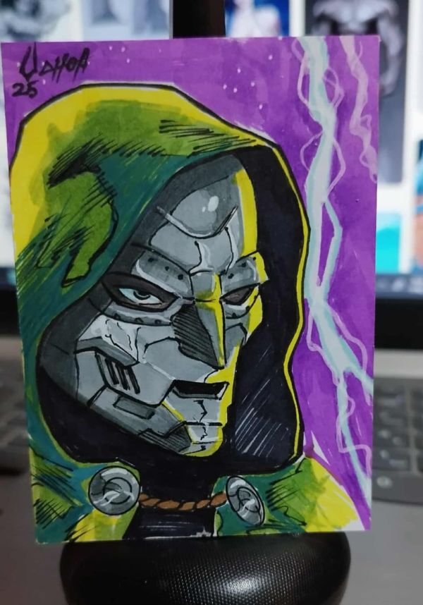 Image for Doctor Doom Sketch Card