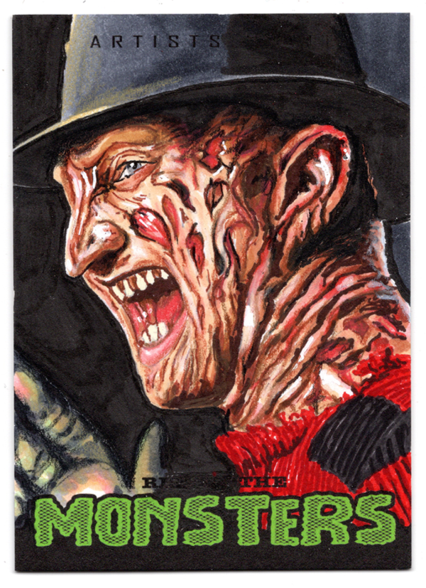 Image for Freddy Krueger Sketch Card