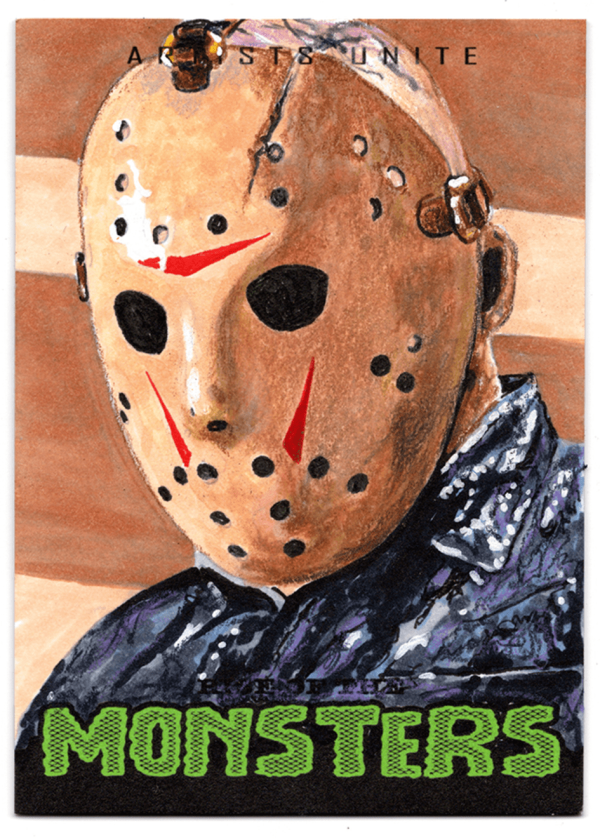 Image for Jason Voorhees Monsters Sketch Card