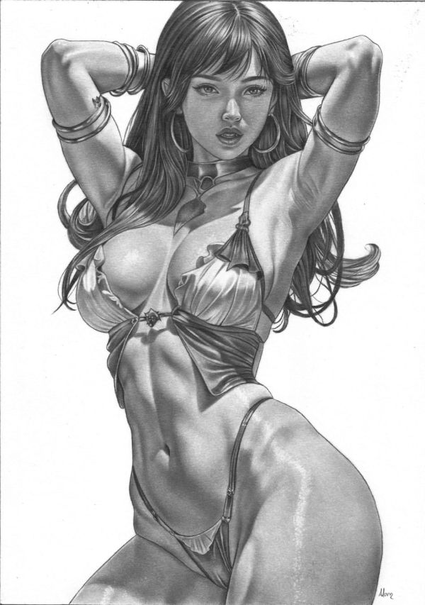 Image for Pencil Drawing of Vampirella