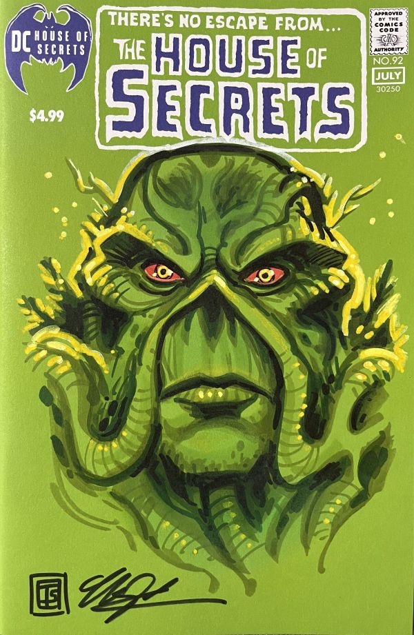 Image for Swamp Thing sketch cover by Tim Shinn