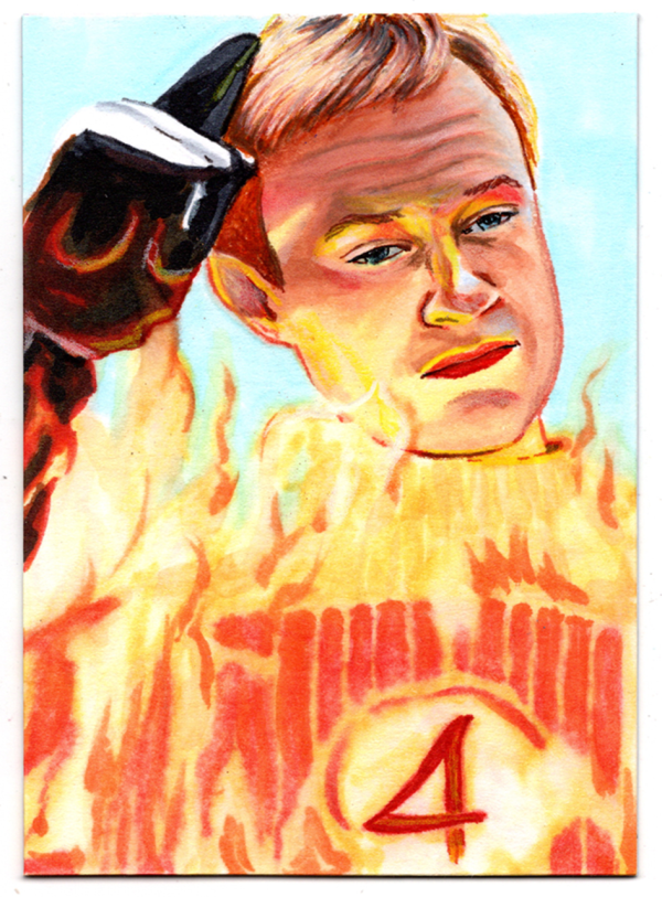 Image for Human Torch Sketch Card