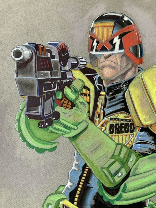 Image for Judge Dredd Sketch