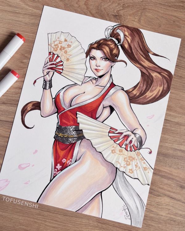 Image for Mai Shiranui - commissioned piece