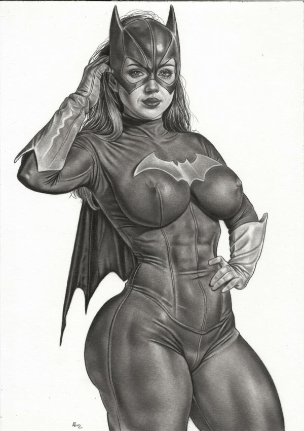 Image for Batgirl Pencil Illustration