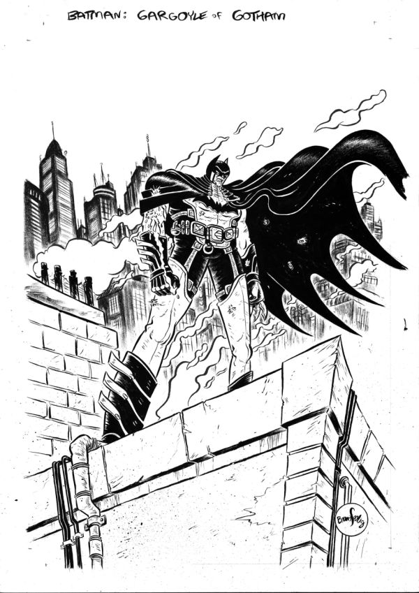 Image for Batman: Gargoyle of Gotham #2 variant cover by Bruno Seelig