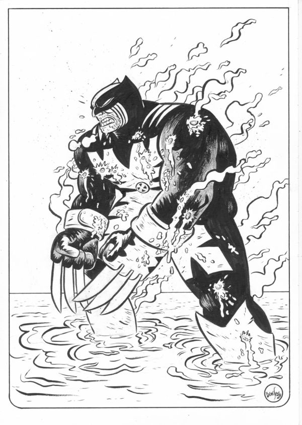 Image for Wolverine illustration by Bruno Seelig