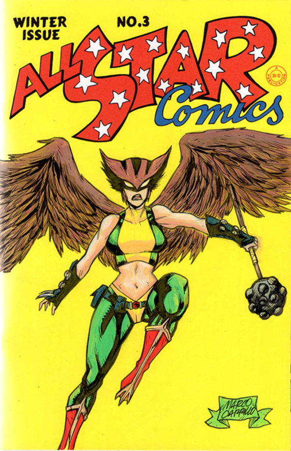 Image for Hawkgirl cover illustration