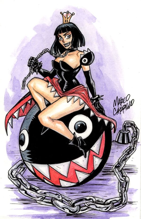 Image for Princess Chompette watercolor illustration