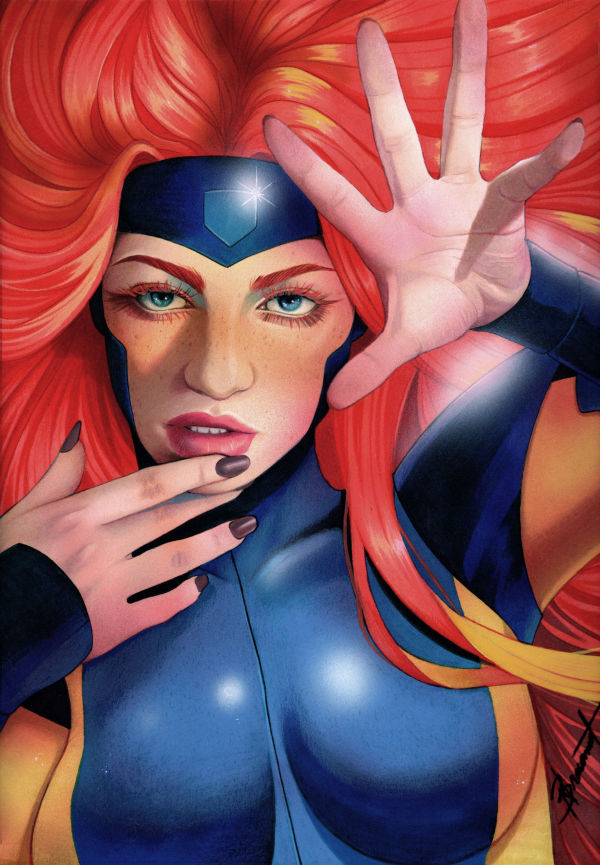 Image for Traditional Jean Grey Art by Nathalie Braconnot