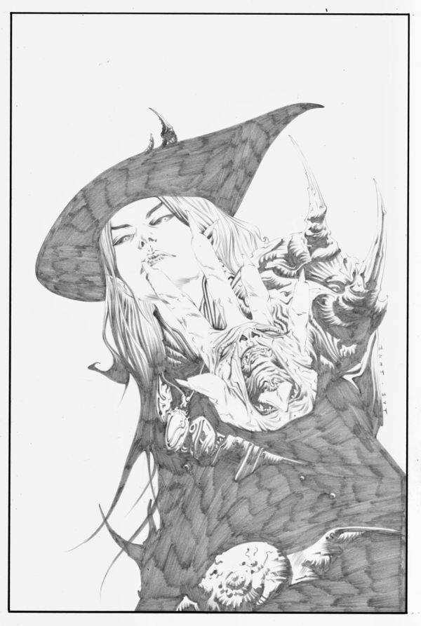 Image for Vampire Hunter D Comic Book Cover #2 – Original Variant Cover Art by Jae Lee