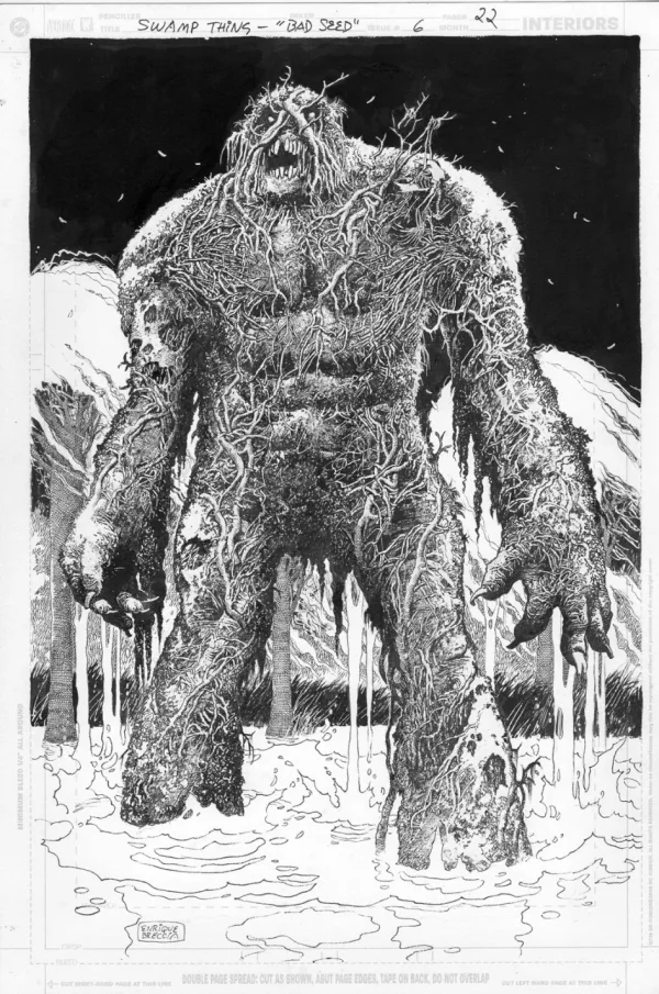 Image for Swamp Thing - Bad Seed #06 page 22 by Enrique Breccia