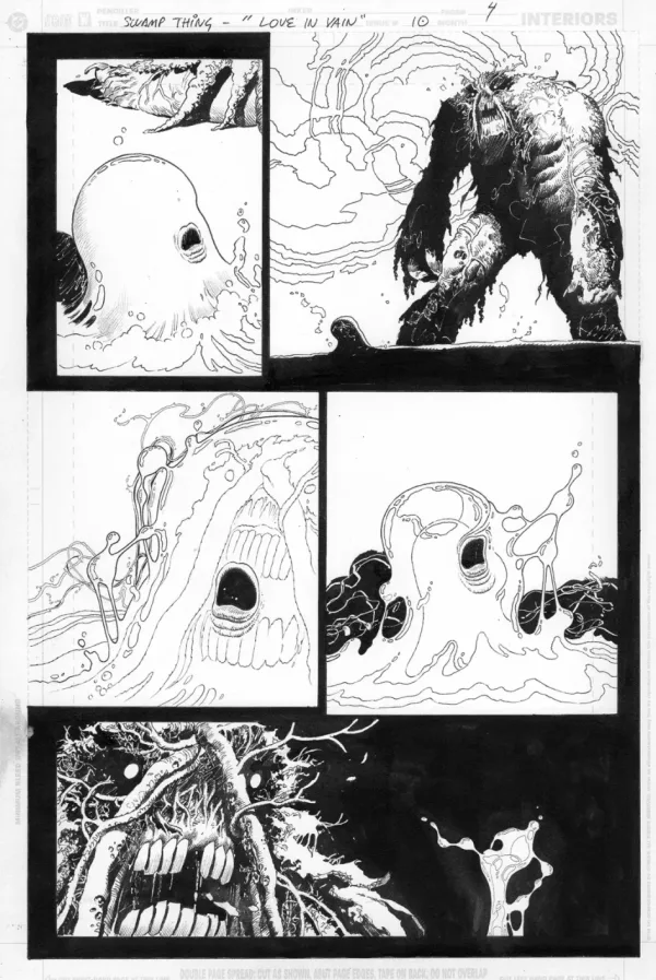 Image for Swamp Thing - Love in Vain #10 page 04 by Enrique Breccia