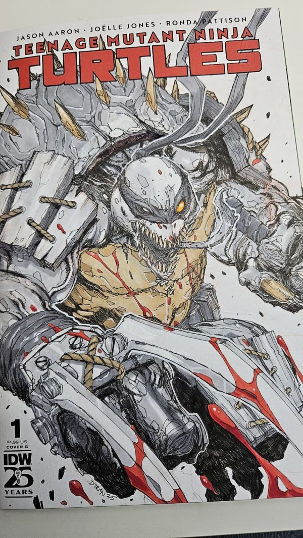 Image for Slash - TMNT Blank Cover