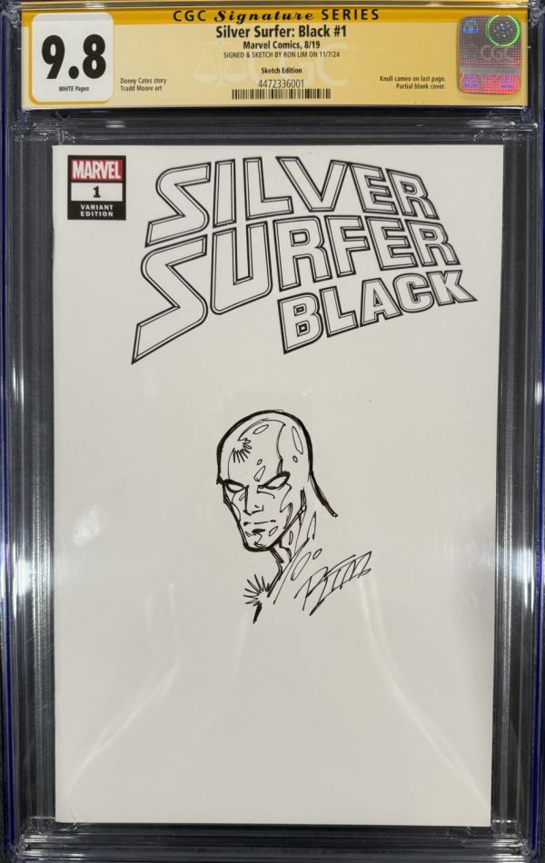 Image for Ron Lim Silver Surfer Remark CGC 9.8