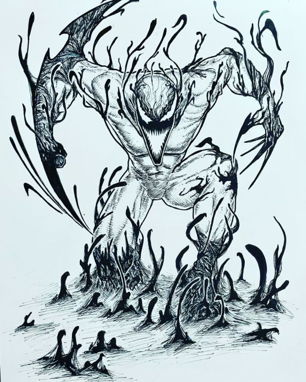 Image for Venom Ink Illustration
