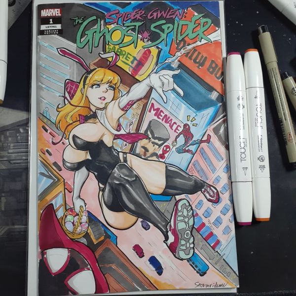 Image for Spider-Gwen Ghost-Spider Sketch Cover