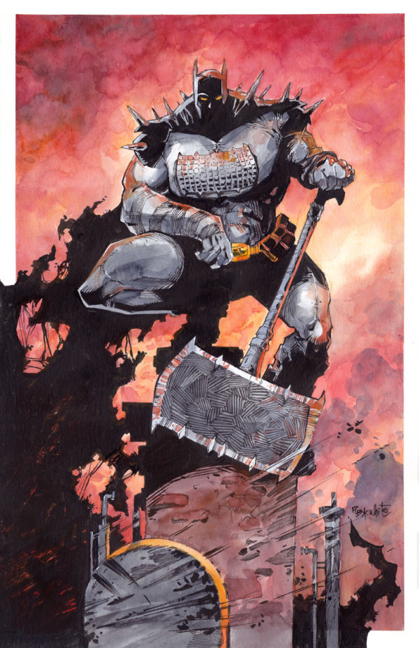 Image for Batman Watercolor Illustration