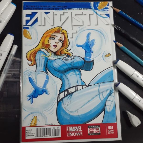 Image for Invisible Woman Sketch Cover