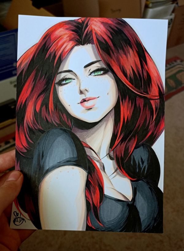 Image for Mary Jane headsketch by Lictoria 