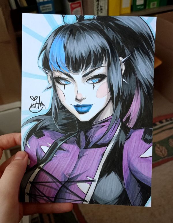 Image for Punchline headsketch by Lictoria 