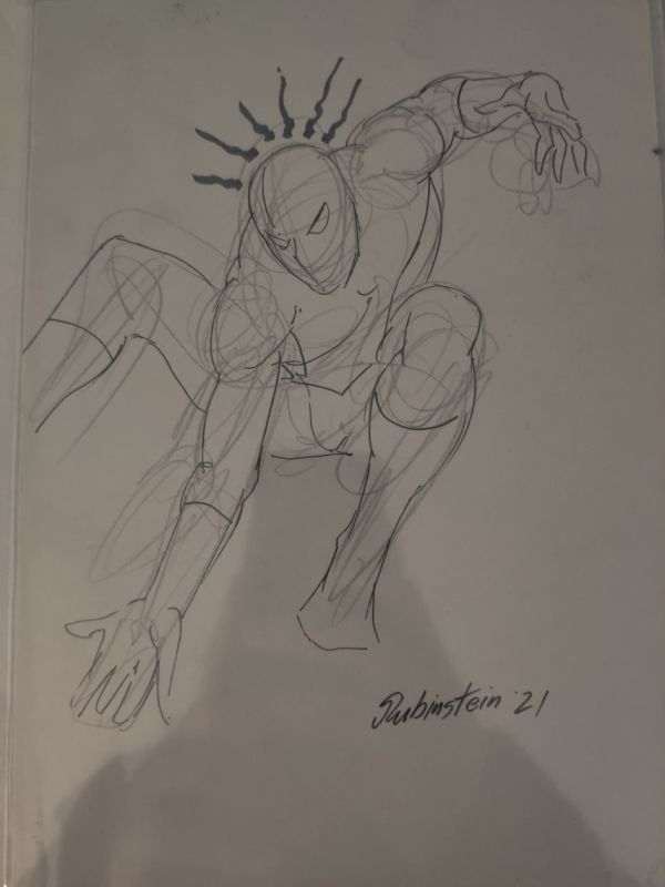 Image for Spider-Man Sketch by Joe Rubinstein