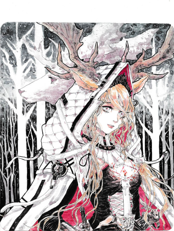 Image for ORIGINAL VIVIANA ARKNIGHT FAN ART