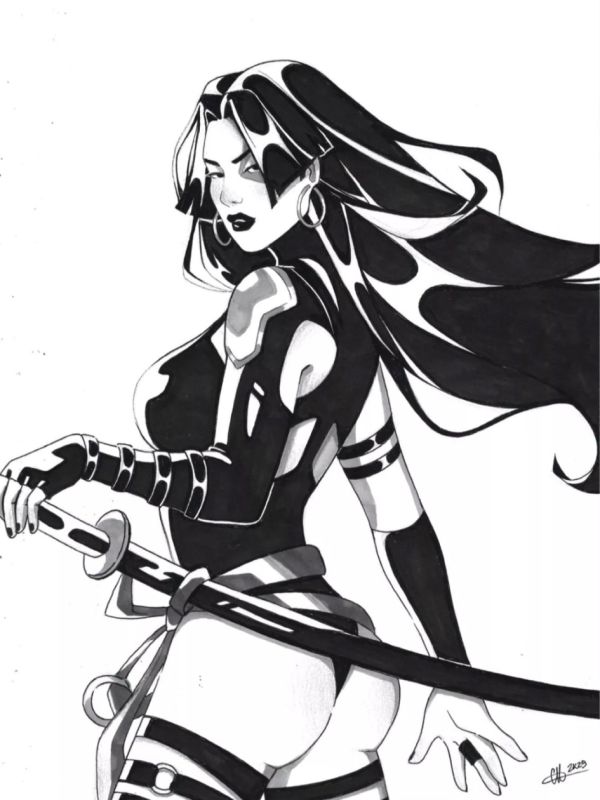 Image for [8.3 x 11.7] Psylocke