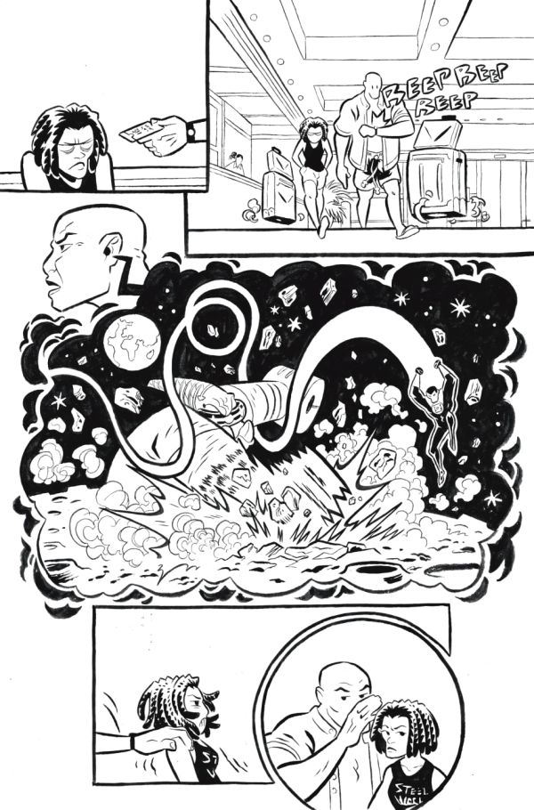 Image for Kal-El-Fornia Love #01 page 04 by Juni Ba 