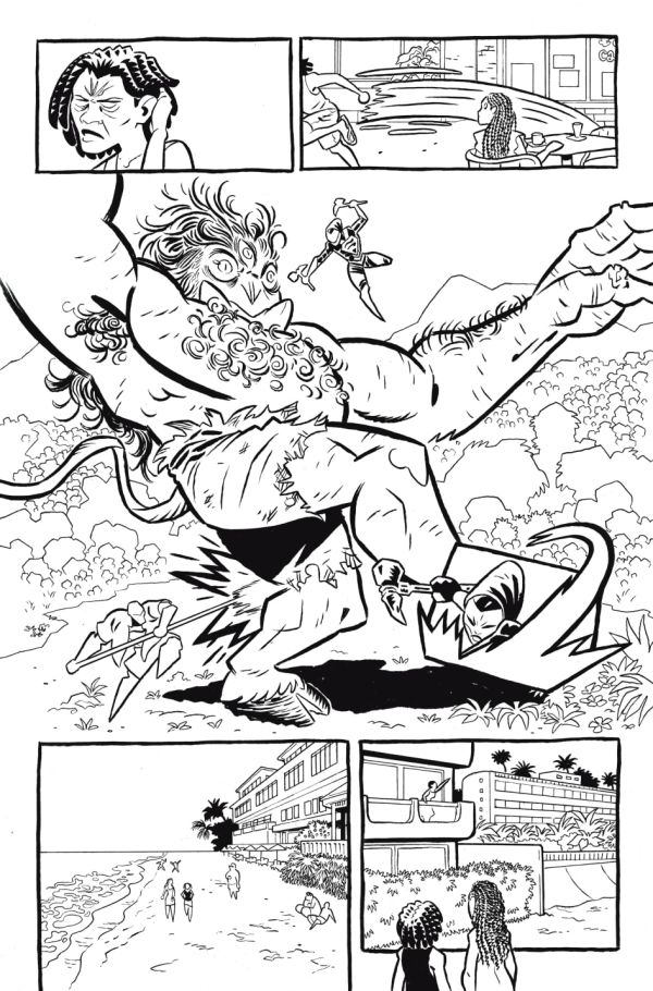 Image for Kal-El-Fornia Love #01 page 08 by Juni Ba 
