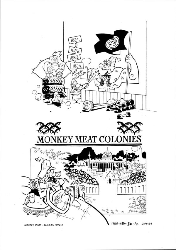 Image for Monkey Meat: Summer Batch #05 Story #01 page 02 by Juni Ba